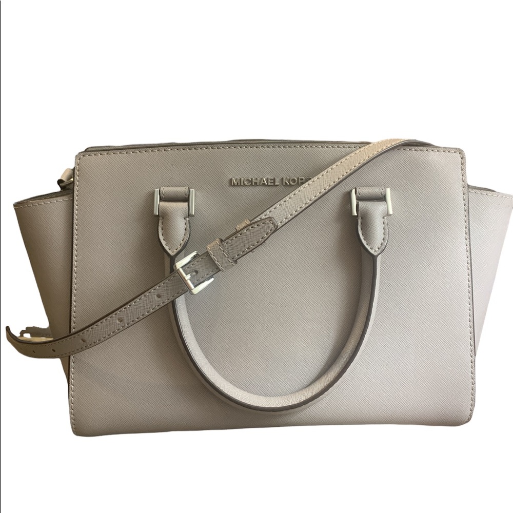 Michael Kors Saffiano Medium Satchel